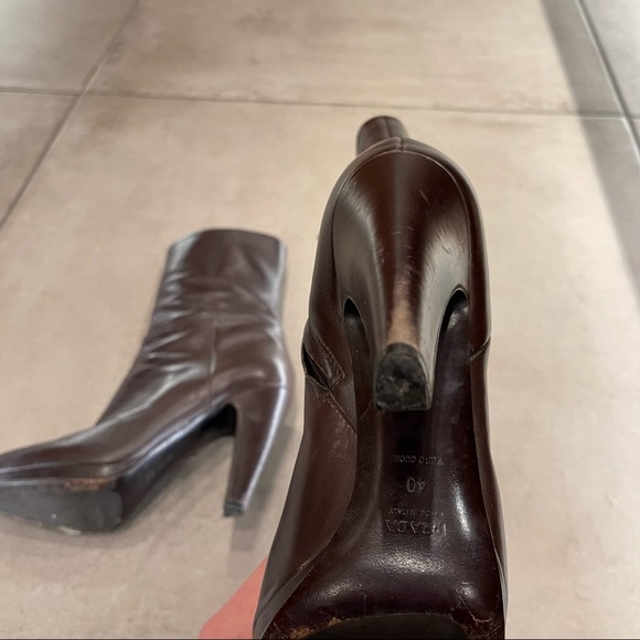 Prada Ankle Boots - Brown - Picture 6 of 8